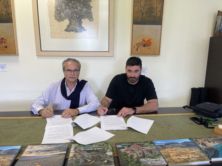 Υπογραφή σύμβασης του έργου “«Αποκατάσταση ζημιών τμήματος του Δημοτικού Οδικού Δικτύου από φυσικές καταστροφές Φεβρουαρίου 2019», στο Δήμο Πλατανιά